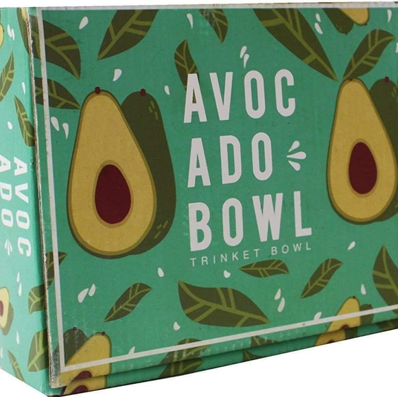 NIB Avocado Guac Serving Bowl Trinket Green - Picture 2 of 7